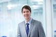 Smiling businessman