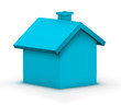 blue house VECTOR