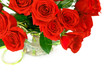 bouquet of red roses