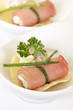 Meat rolls stuffed with cheese
