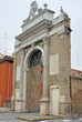 Italy Ravenna old medieval city door Porta Pamphilia