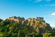 Edinburgh castle on a clear sunny day Edinburgh castle on a clear sunny day