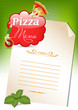 Pizza Menu Template