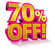70%OFF