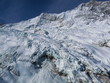 Glacier above Saas-Fee Glacier above Saas-Fee