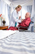 Nurse with a patient