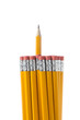 bunch of pencils on white bunch of pencils on white