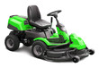 Green lawn mower
