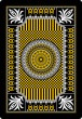 playing card back side 62x90 mm