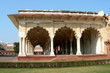 Details of wall sculpture in Fort Agra Northern India