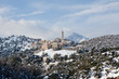 Village de Soveria en Haute Corse sous la neige Village de Soveria en Haute Corse sous la neige