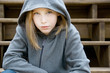 Photo: girl outside girl outside