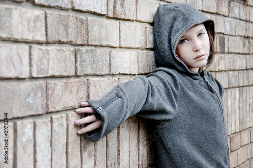 Photo: girl outside girl outside