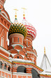 St. Basil's Cathedral on Red square, Moscow, Russia