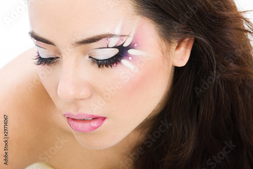 Photo: artistic make-up artistic make-up