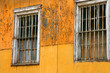 Vergitterte Fenster, Altstadt Valparaiso, Chile Vergitterte Fenster, Altstadt Valparaiso, Chile
