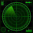 Radar screen Radar screen