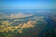 Luftaufnahme: Rhein bei Nackenheim a.R. (VG), Mainz im HG