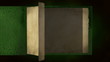 Blank book isolated