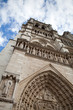 Photo: Landmark Gothic cathedral Notre-dame on Cite island in Paris Fra Landmark Gothic cathedral Notre-dame on Cite island in Paris Fra