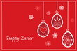 easter decoration eggs for happy easter