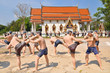 Thai boxing statue Thai boxing statue