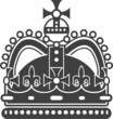 Crown, vector illustration