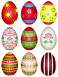 Illustration: Ostern, Ostereier, Osterei, Ei, Eier, Frühling Ostern, Ostereier, Osterei, Ei, Eier, Frühling