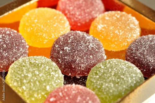 Photo : pâtes de fruits rondes pâtes de fruits rondes