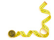 Yellow measuring tape