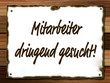 Mitarbeiter gesucht