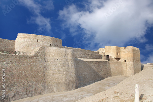 Photo: Northern portion of Bahrain fort Northern portion of Bahrain fort