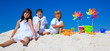Beach family