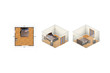 3d rendered bedroom