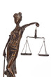 Justitia mit Waage für Recht und Gerechtigkeit