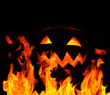 Pumpkin flames