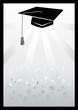 Mortar in graduation in grey