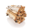 The logs of fire wood