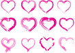 heart crayon