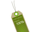 green organic label green organic label