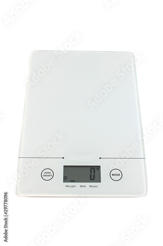 Photo: Empty kitchen scale Empty kitchen scale