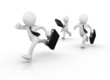 Fast businessman