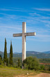 The large monumental cross of Pigada