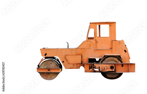 Photo: asphalt roller asphalt roller