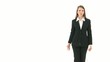 Young woman in anger crumples a sheet of paper