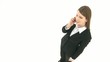 Woman on the phone