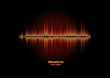 Waveform of fire