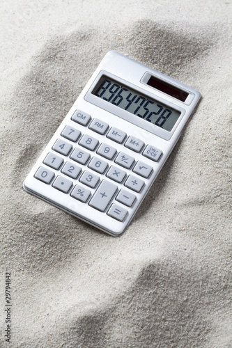 Photo: calculatrice opportunité dans le désert calculatrice opportunité dans le désert