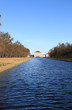Schloss Nymphenburg: Parkanlage mit Kanal - Hochformat Schloss Nymphenburg: Parkanlage mit Kanal - Hochformat