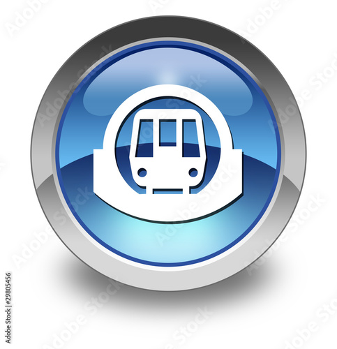 Illustration: Glossy Pictogram "Subway / Mass Transit" Glossy Pictogram "Subway / Mass Transit"